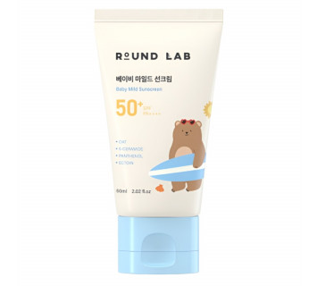 Round Lab SPF50+ PA++++ Baby Mild Sunscreen  Детский солнцезащитный крем для чувствительной кожи