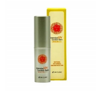 3W Clinic intensive UV sunstick balm интенсивный солнцезащитный бальзам-стик 10г