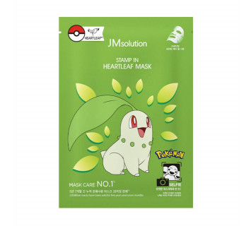 JM Solution Stamp In heartleaf mask успокаивающая тканевая маска с хауттюйнией