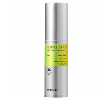 Celimax The vita−a retinol shot tightening serum подтягивающая сыворотка с ретинолом и микроиглами 30мл