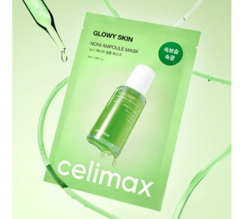 Celimax The real noni energy ampoule mask маска тканевая на основе нони