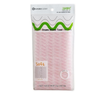 Clean&Beauty dreams shower towel мочалка для тела, 1шт