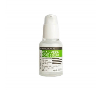 Derma Factory Real vera pore serum сужающая поры сыворотка для лица с экстрактом алоэ вера 30мл