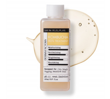 Derma Factory Kombucha 80% питательный тонер-эссенция с экстрактом комбучи 150мл