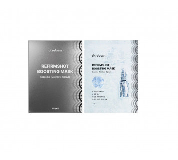 Dr.Reborn Refirmshot boosting тканевая маска с экзосомами и микроиглами c эффектом лифтинга 1шт