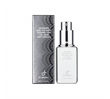 Dr.Reborn Dual exo white resurrection collagen shot ampoule восстанавливающая сыворотка для лица с двойными экзосомами 30мл