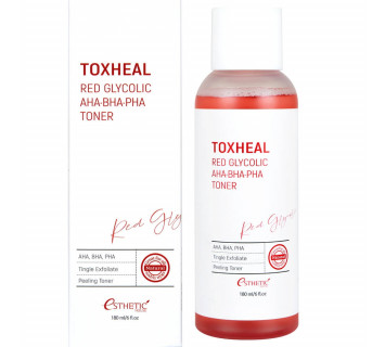 Esthetic House Toxheal Red Glycolic AHA-BHA-PHA Тоник-пилинг с гликолевой кислотой