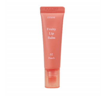 Etude fruity lip balm фруктовый увлажняющий бальзам для губ 02 peach