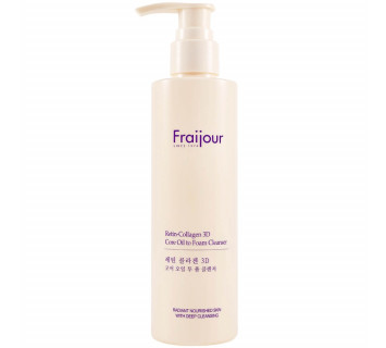 Fraijour Retin-collagen 3D core oil to foam cleanser гидрофильное очищающее масло-пенка с коллагеном 210мл