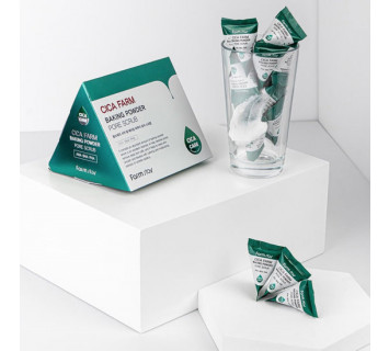 Farm stay cica farm baking powder скраб в пирамидках с центеллой азиатской 7г