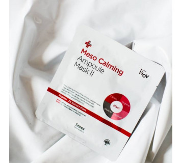 Isov meso calming ampoule маска для мгновенной реабилитации
