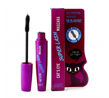 Jigott Cat's eye superlash удлиняющая тушь 12мл