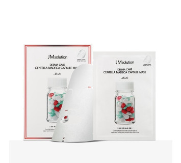 JM Solution derma care centella madeca capsule  маска с экстрактом центеллы