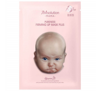 JM solution mama pureness firming up mask plus гипоаллергенная тканевая маска для упругости кожи