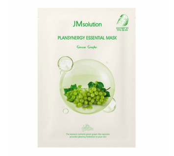 JM solution plansynergy essential mask green grape ревитализирующая маска