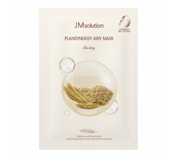 JM solution plansynergy airy mask barley очищающая тканевая маска