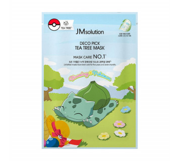 JM solution deco pick tea tree mask тканевая маска с чайным деревом