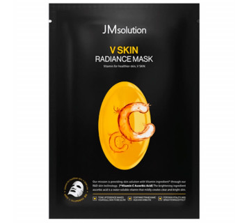 JM solution V skin radiance mask ревитализирующая тканевая маска с антиоксидантами