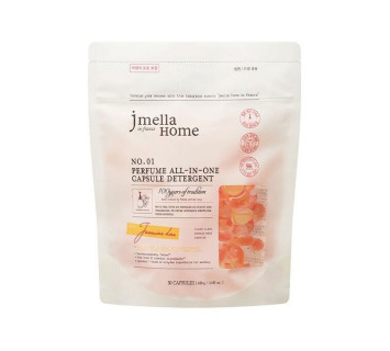Jmella home in France perfume all In one capsule detergent капсулы для стирки  №1 jasmine dore 60шт