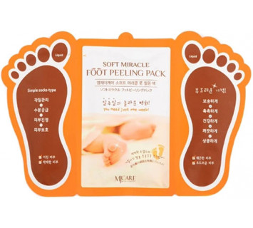 MIJIN soft miracle высококонцентрированный пилинг для ног