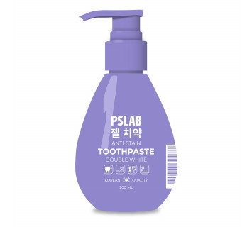 PSLab double white отбеливающая зубная паста 200мл