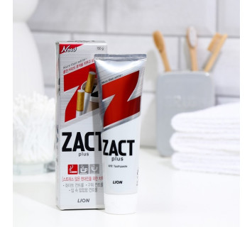 Lion zact отбеливающая зубная паста 150g