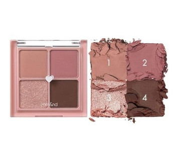 Rom&ND better than eyes палетка теней для век #02 Dry rose