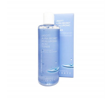 Jigott aura secret hyaluronic acid toner 300 мл