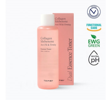 Trimay collagen Idebenone acti fill&firming тонер-эссенция для упругости кожи с коллагеном и идебеноном 200мл