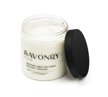 Savonry баттер-суфле булочка с корицей 250мл