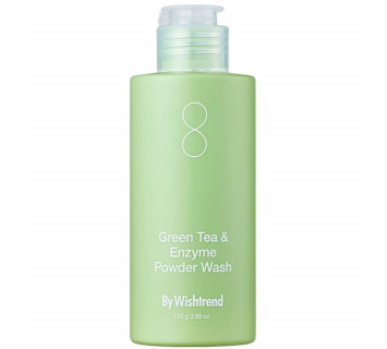 By Wishtrend green tea & enzyme powder wash энзимная пудра 110g