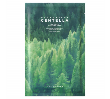 SKIN1004 Madagascar centella tea-trica relaxing mask тканевая маска для проблемной кожи