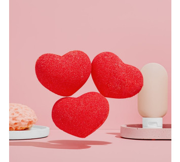 SAVONRY сердечко соляное для ванны с пеной аромат Amor Amor