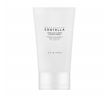SKIN1004 Madagascar centella tone brightening capsule cream осветляющий крем 75мл