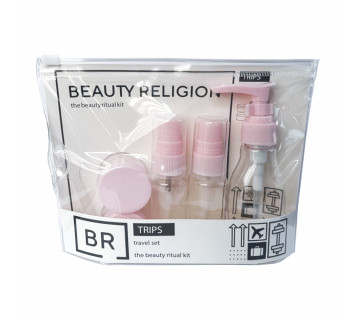Beauty Religion набор флаконов для косметических средств - розовый