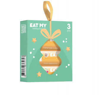 Eat my holiday balm trio набор бальзамов для губ с шиммером - предвкушение праздника