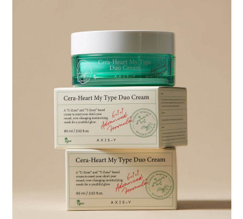 AXIS-Y cera-heart my type duo двойной крем для комбинированной кожи 60мл