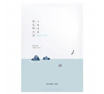 Round Lab 1025 dokdo hydrating water gel mask sheet ультратонкая маска для глубокого увлажнения