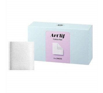 The Saem art’lif embossing cotton pad хлопковые диски, 80шт