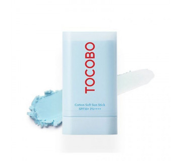 Tocobo cotton soft sun stick SPF50 + PA++++ матирующий солнцезащитный стик 19г
