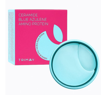Trimay hydro lifting gel eye patch успокаивающие патчи для век с азуленом и церамидами 60шт