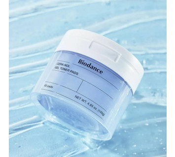 Biodance cera-nol gel toner pads гелевые тонер-пэды с ледниковой водой 60шт