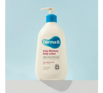 Derma:B daily moisture body lotion ламеллярный увлажняющий лосьон для тела 400мл