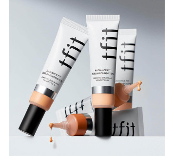 TFIT Radiance fit serum foundation увлажняющий тональный флюид, 30г