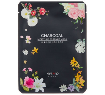 Eyenlip beauty charcoal moisture essence mask тканевая маска с древесным углем