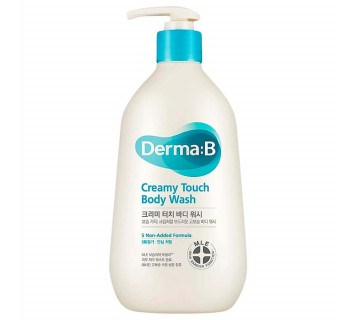 Derma:B creamy touch body wash ламеллярный крем-гель для душа 400мл