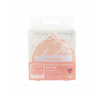 Solomeya rubycell makeup sponge спонж для макияжа каплевидный - пудрово-розовый