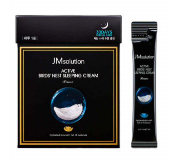 JMsolution active bird nest sleeping cream prime омолаживающая ночная маска с ласточкиным гнездом 4мл