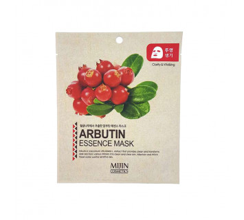 Mijin arbutin essence mask тканевая маска с арбутином