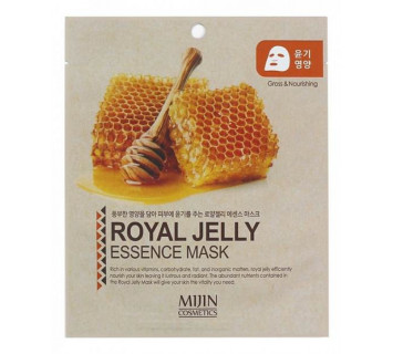 Mijin royal jelly essence mask тканевая маска с маточным молочком